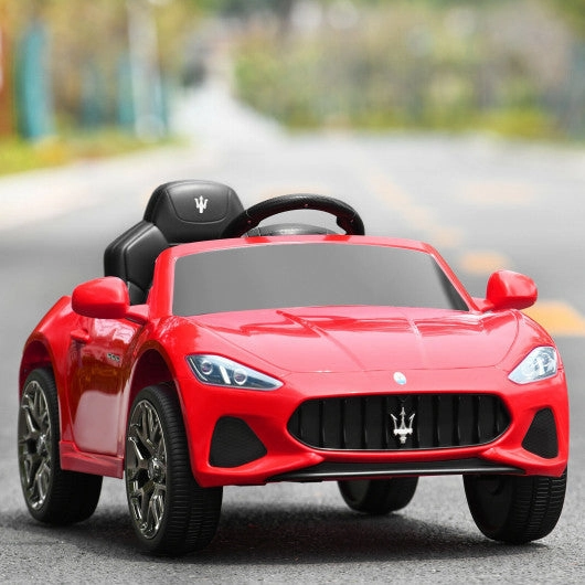 12V Kids Ride-on Car With Remote Control and Lights-Red