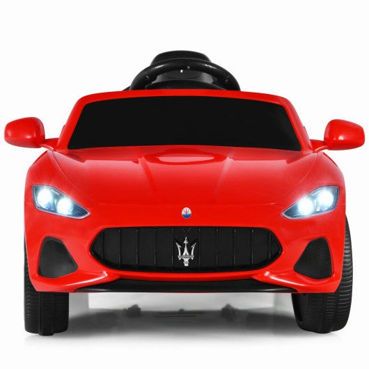 12V Kids Ride-on Car With Remote Control and Lights-Red