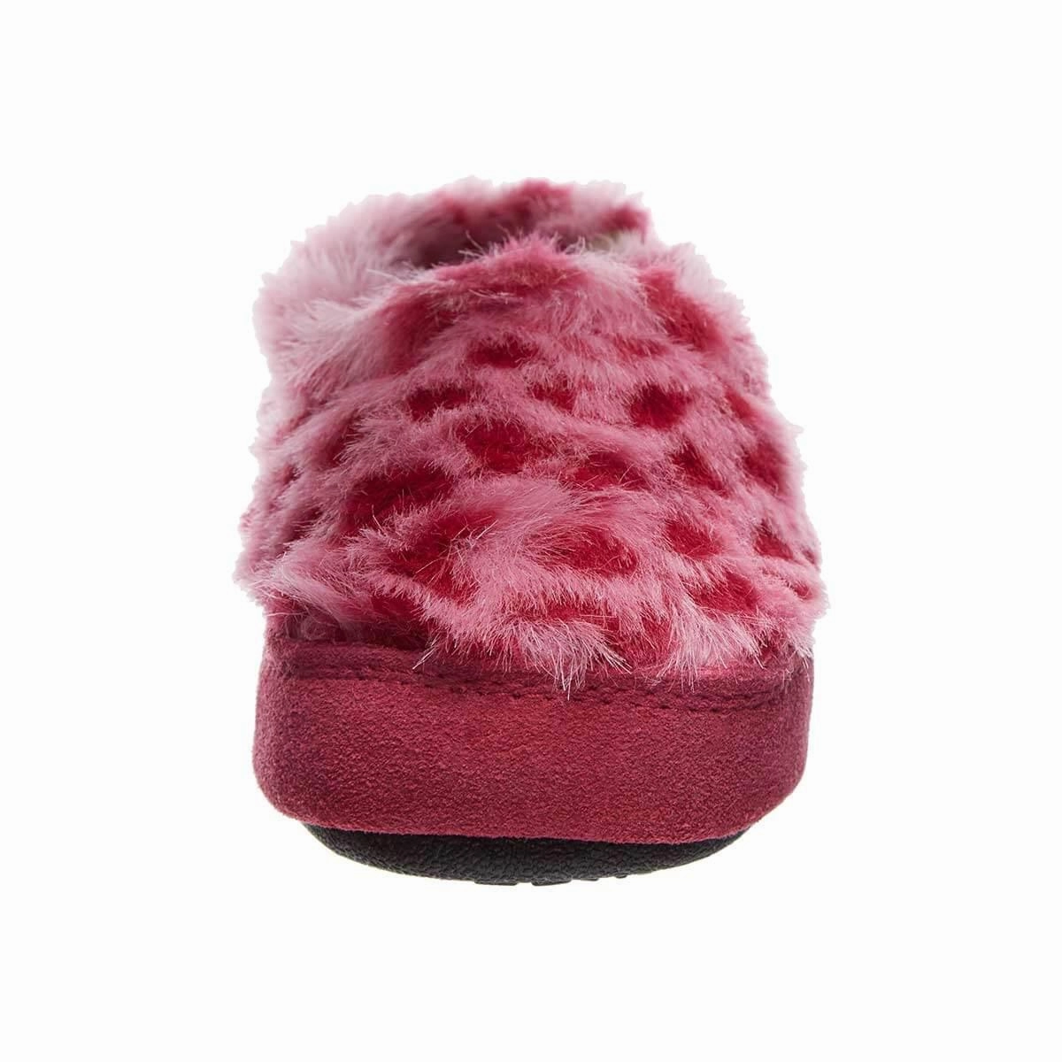 Acorn Kids' Moccasins Slipperss - Pink Ocelot, K8/9 | A10089BTJ8-9