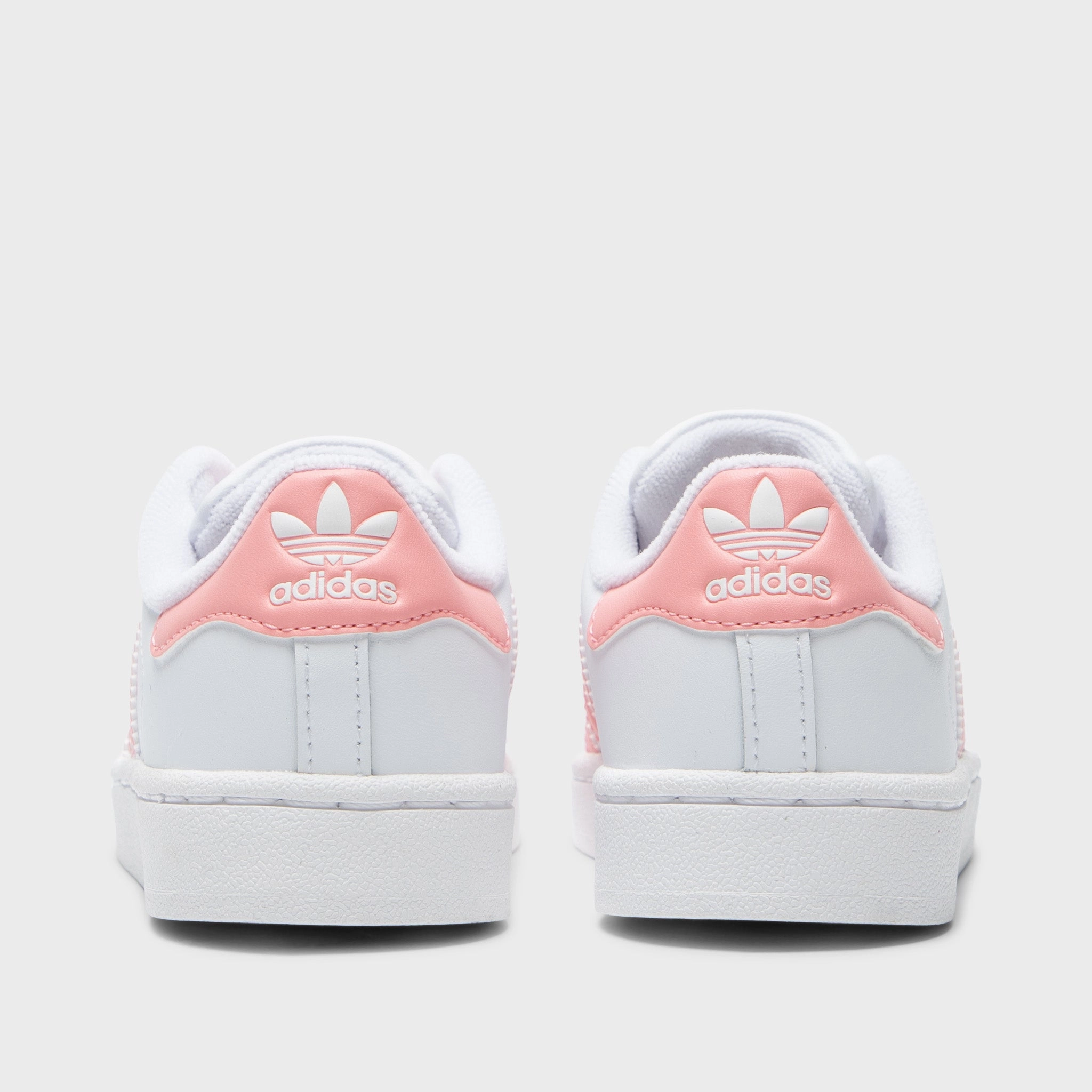 adidas Children's Superstar II White / Semi Pink Spark