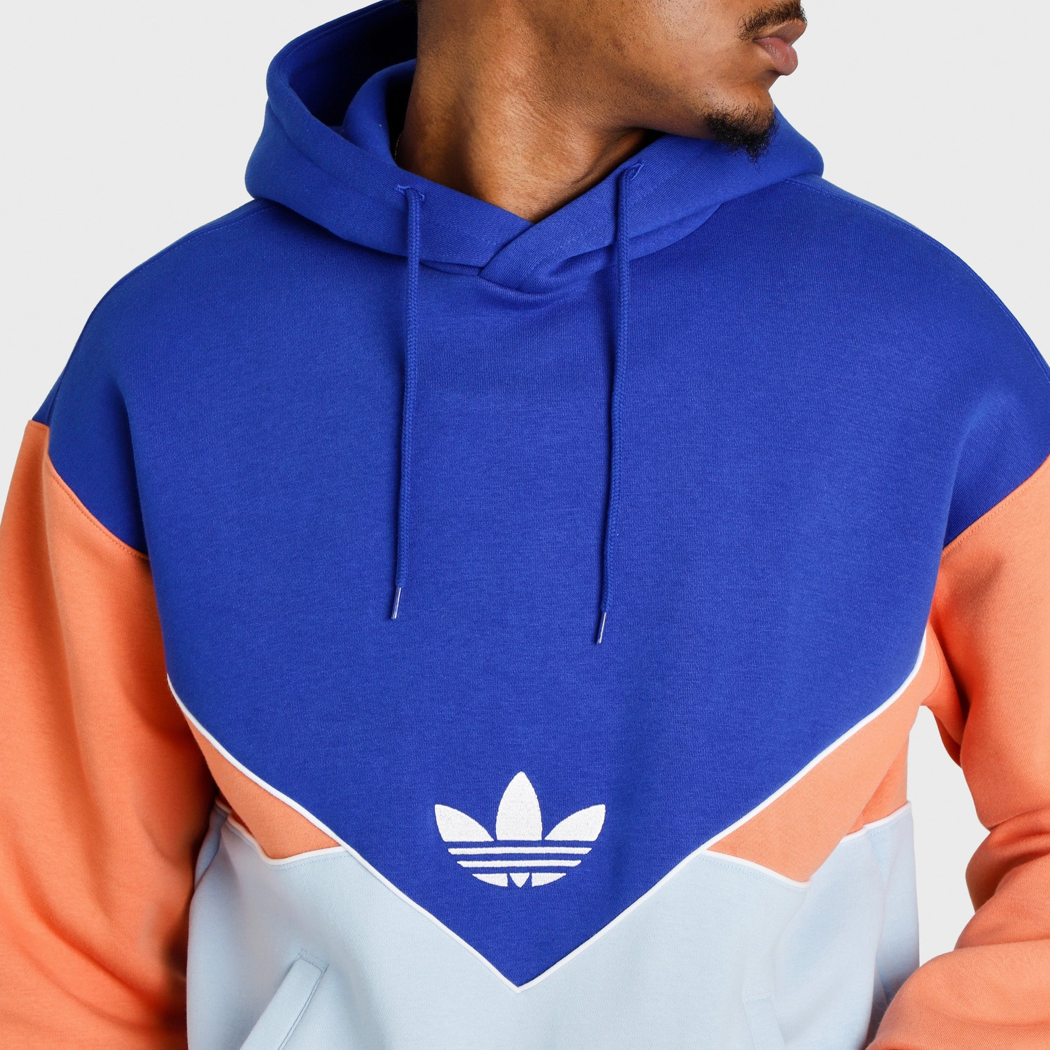 adidas Coloardo Pullover Hoodie Semi Lucid Blue / Clear Sky - Hazy Copper