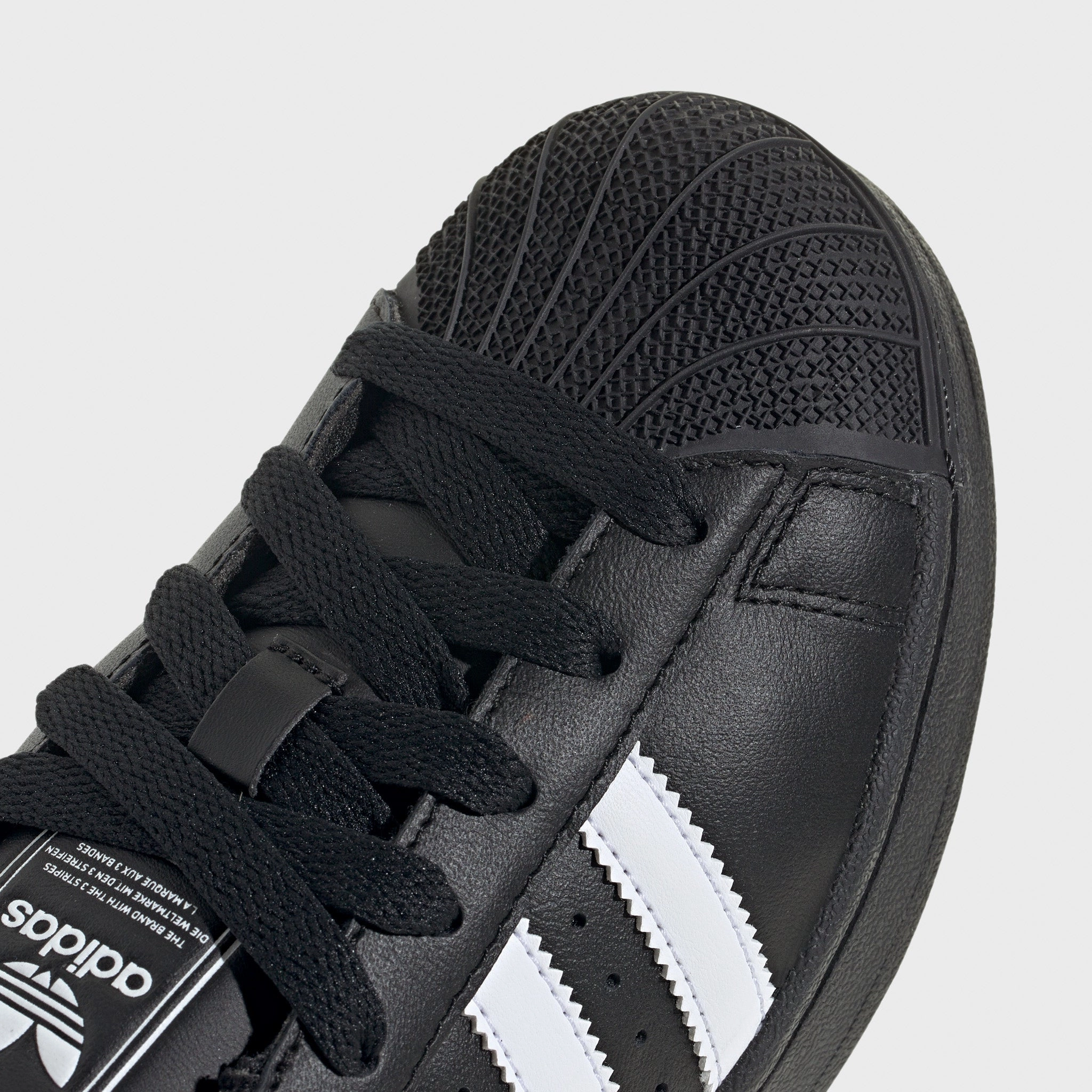 adidas Juniors' Superstar II Core Black / White