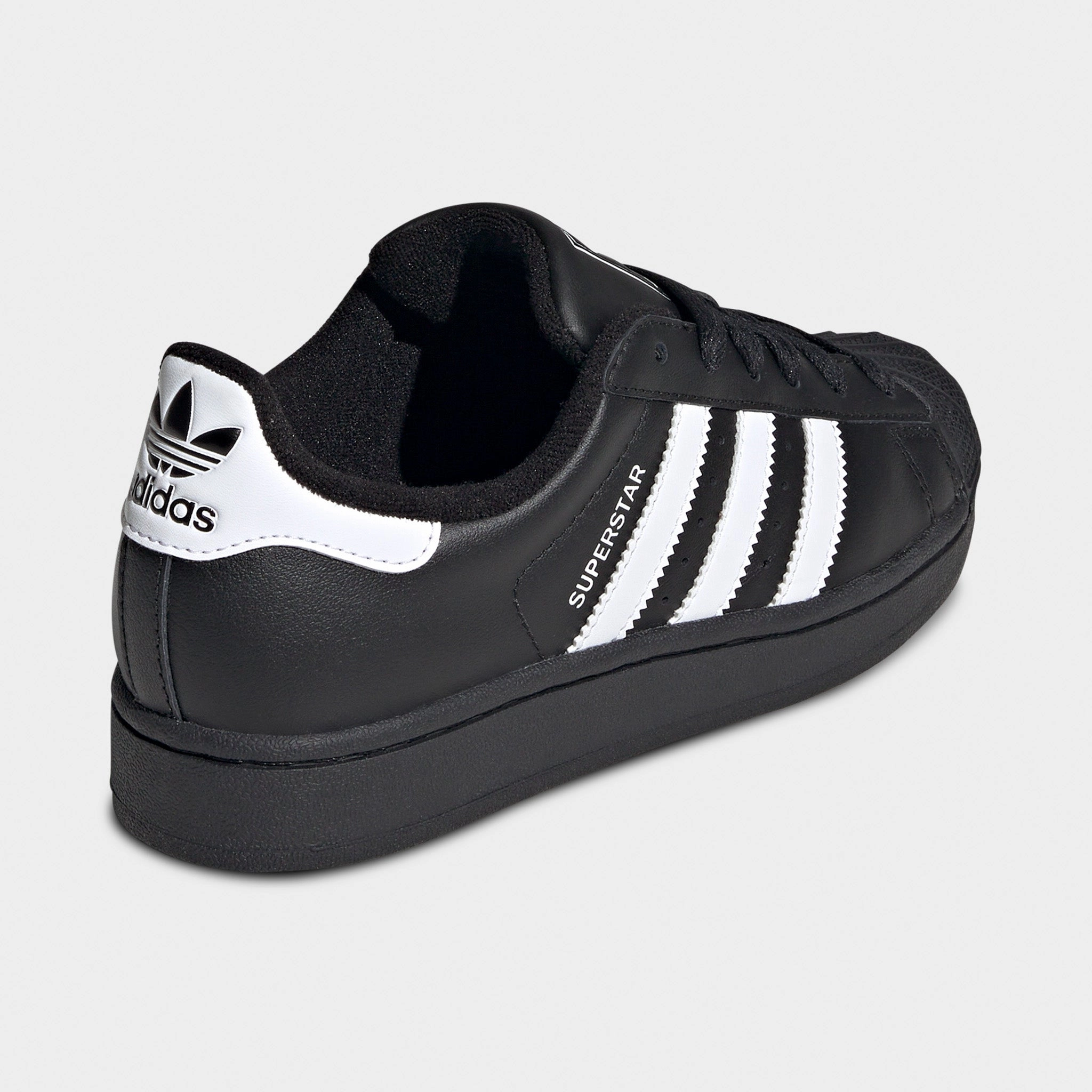 adidas Juniors' Superstar II Core Black / White
