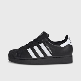 adidas Juniors' Superstar II Core Black / White