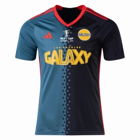 adidas LA Galaxy Third Jersey 24/25 w/ MLS Cup Finals Patch (Black/Virdia)