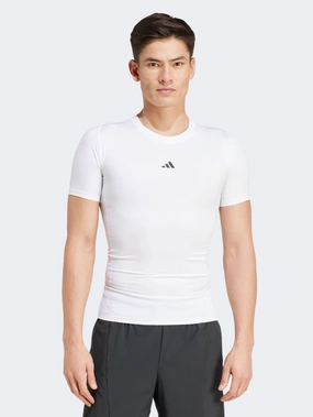 Adidas Techfit Compression Men Training Baselayer White