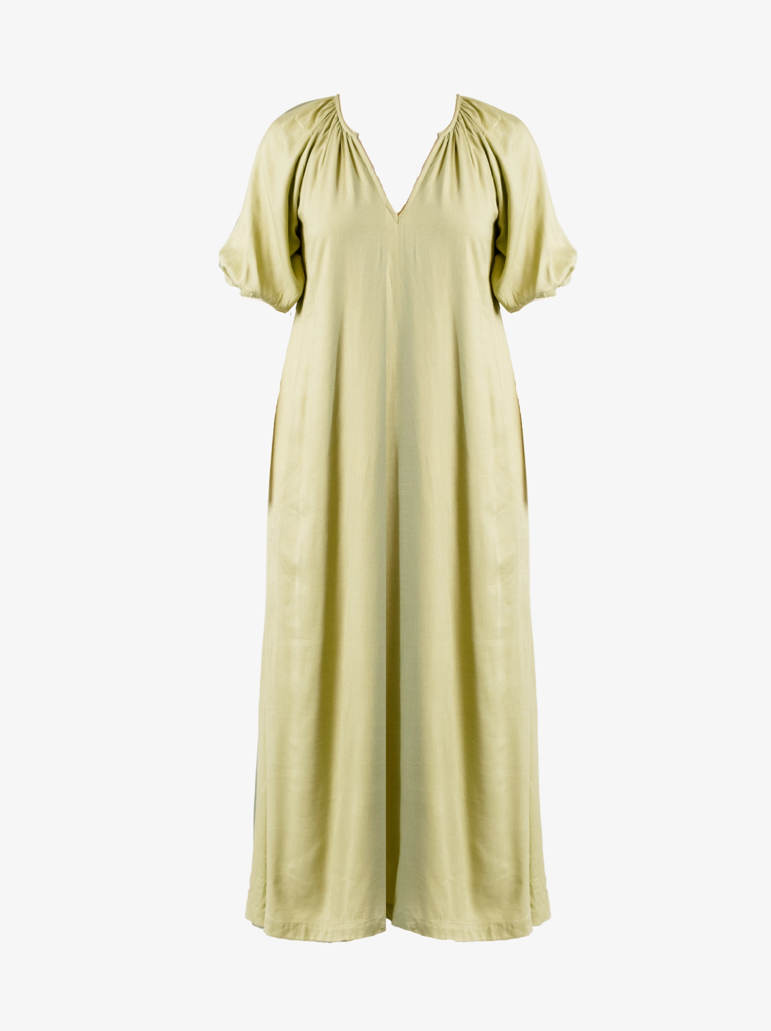 Amari Puff Sleeve Maxi Dress