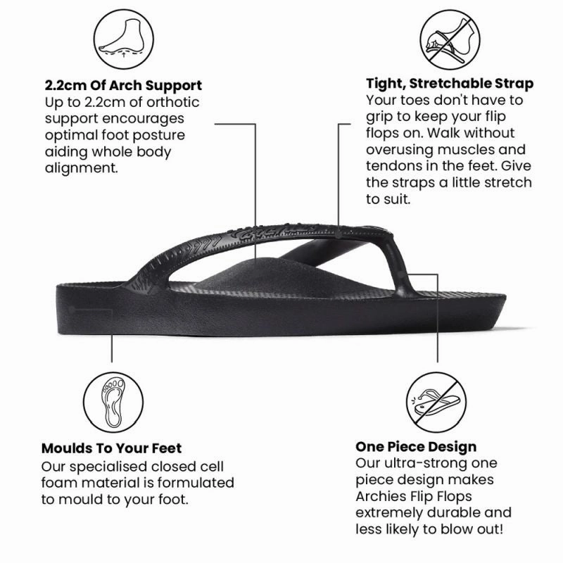 Archies Arch Support Adult Thongs