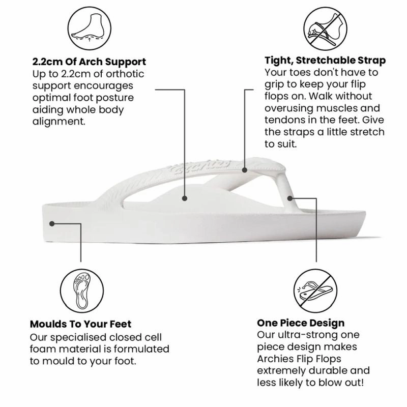 Archies Arch Support Adult Thongs