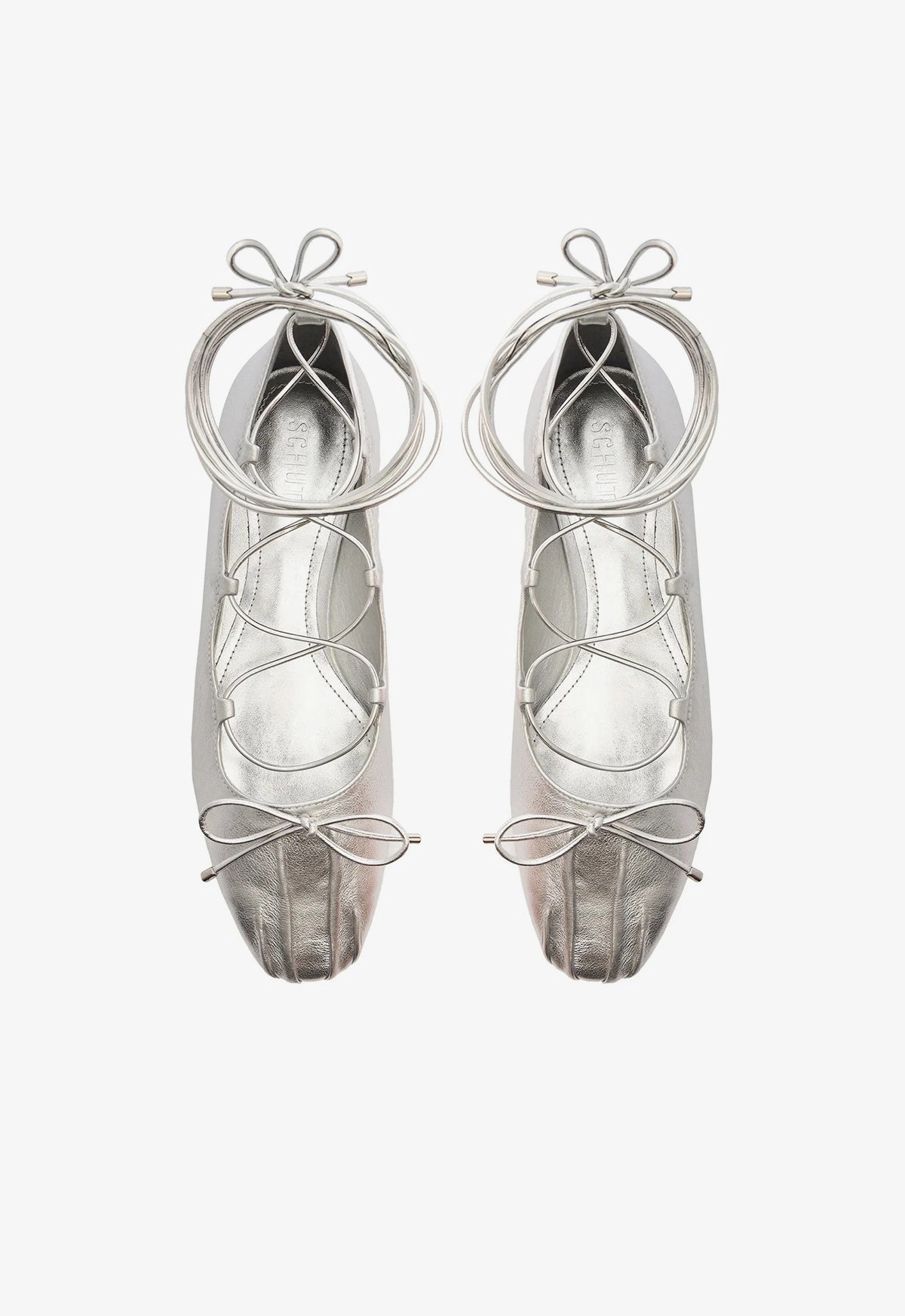 Arissa Lace Up Leather Flat