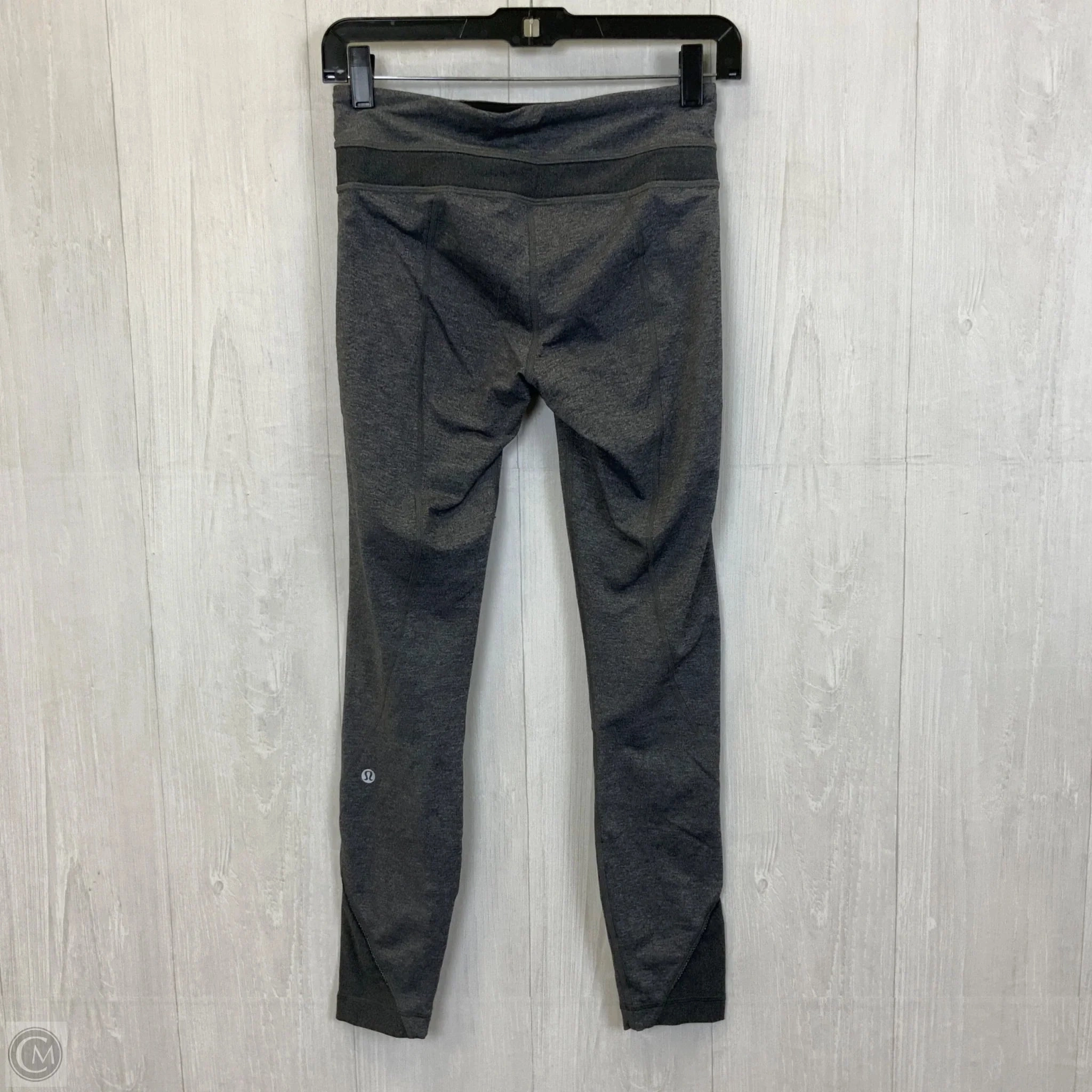 Athletic Leggings By Lululemon In Grey, Size: 4