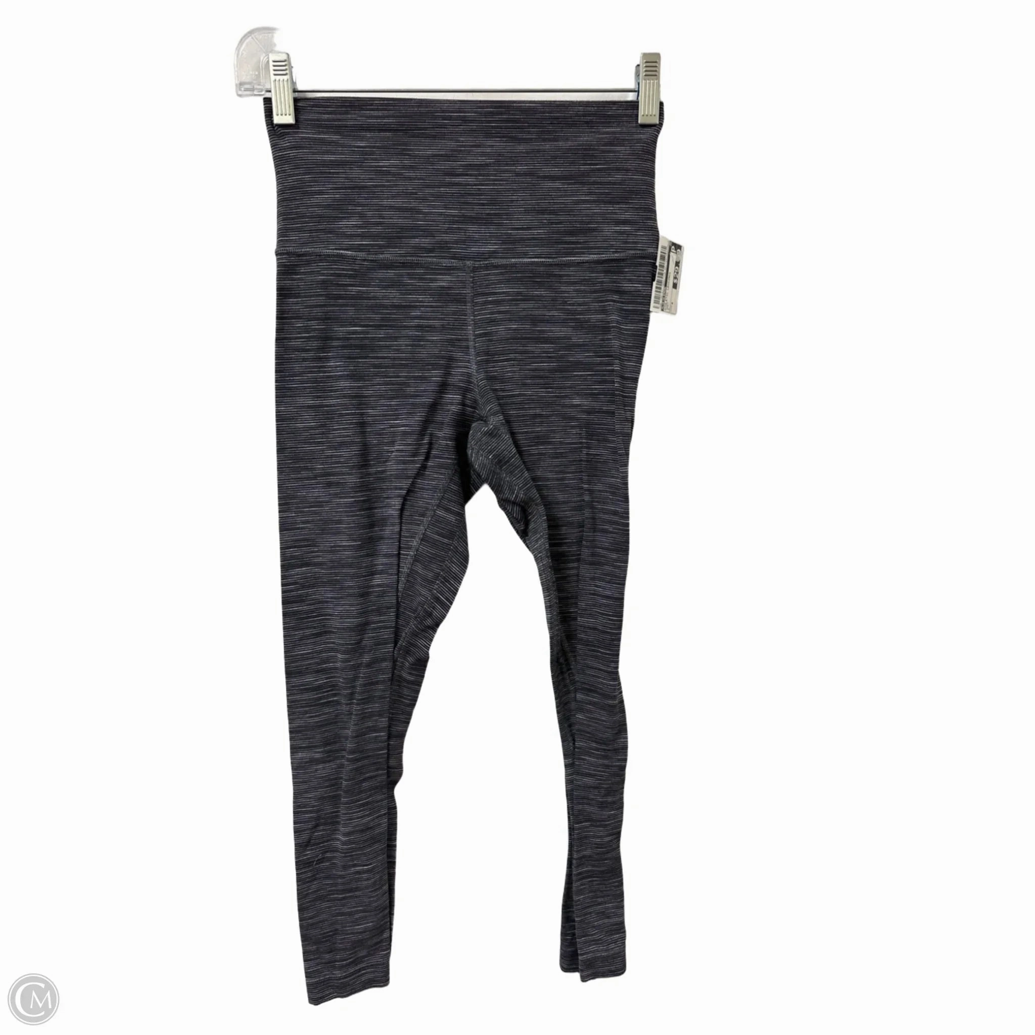 Athletic Leggings By Lululemon In Grey, Size: 4