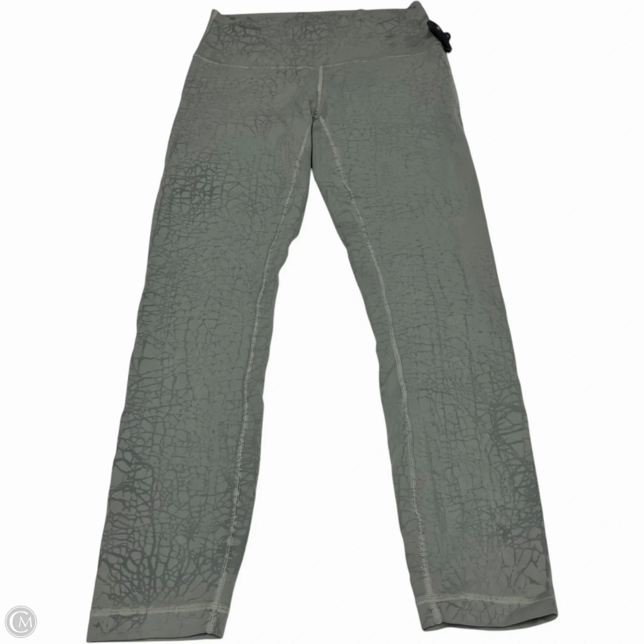 Athletic Leggings By Lululemon In Grey, Size: S