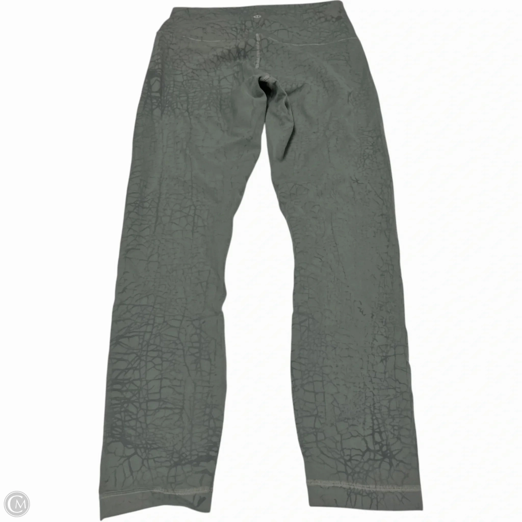 Athletic Leggings By Lululemon In Grey, Size: S