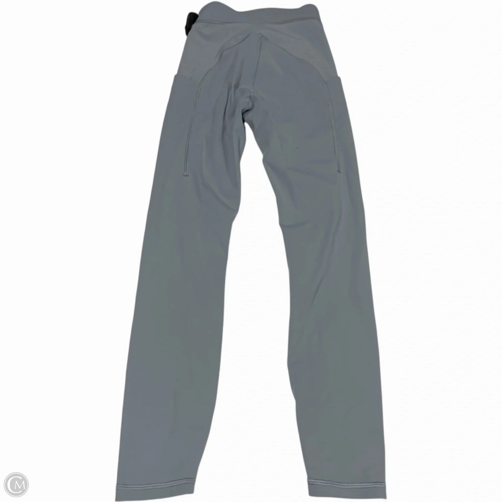 Athletic Leggings By Lululemon In Grey, Size: S