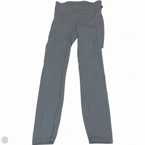 Athletic Leggings By Lululemon In Grey, Size: S