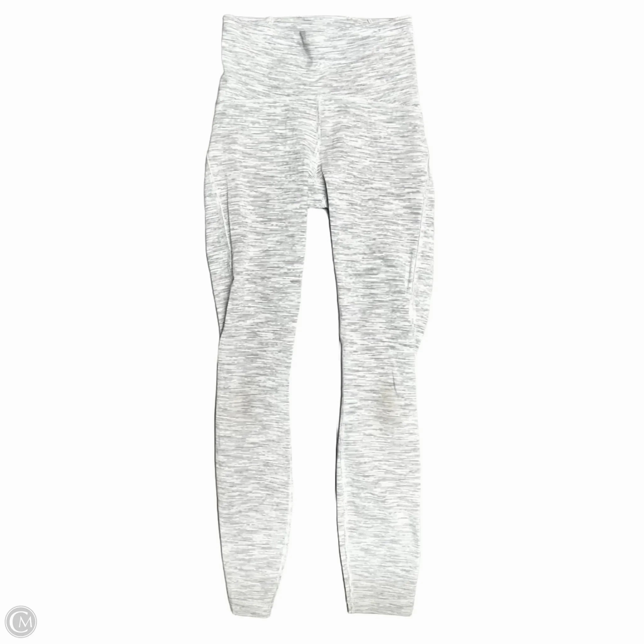 Athletic Leggings By Lululemon In Grey, Size: Xs