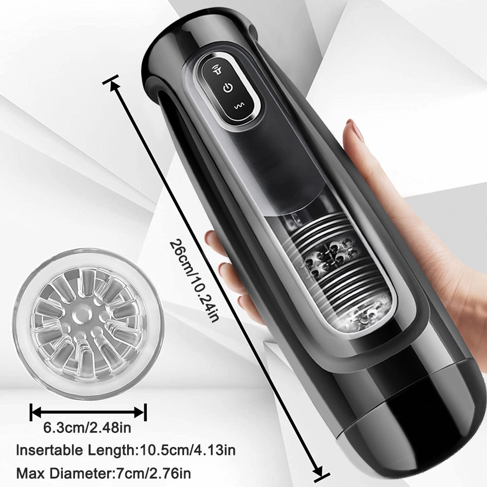 Automatic Telescopic Rotation Male Masturbator for Men Sex Machine Masturbation