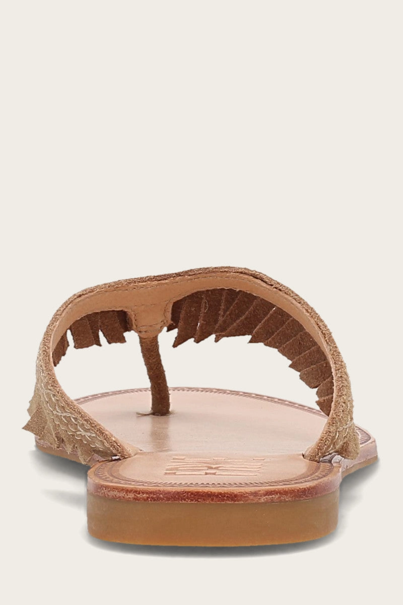 Ava Fringe Sandal - Pre-Loved