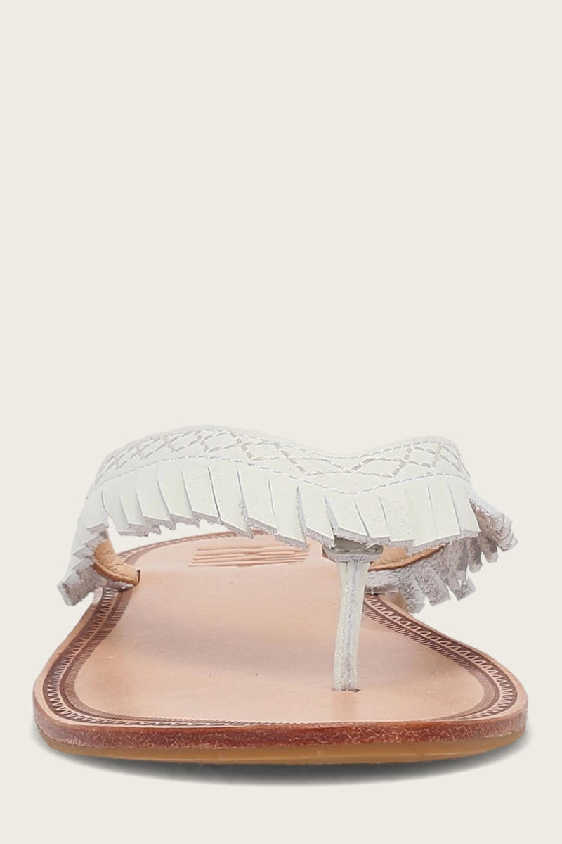 Ava Fringe Sandal - Pre-Loved