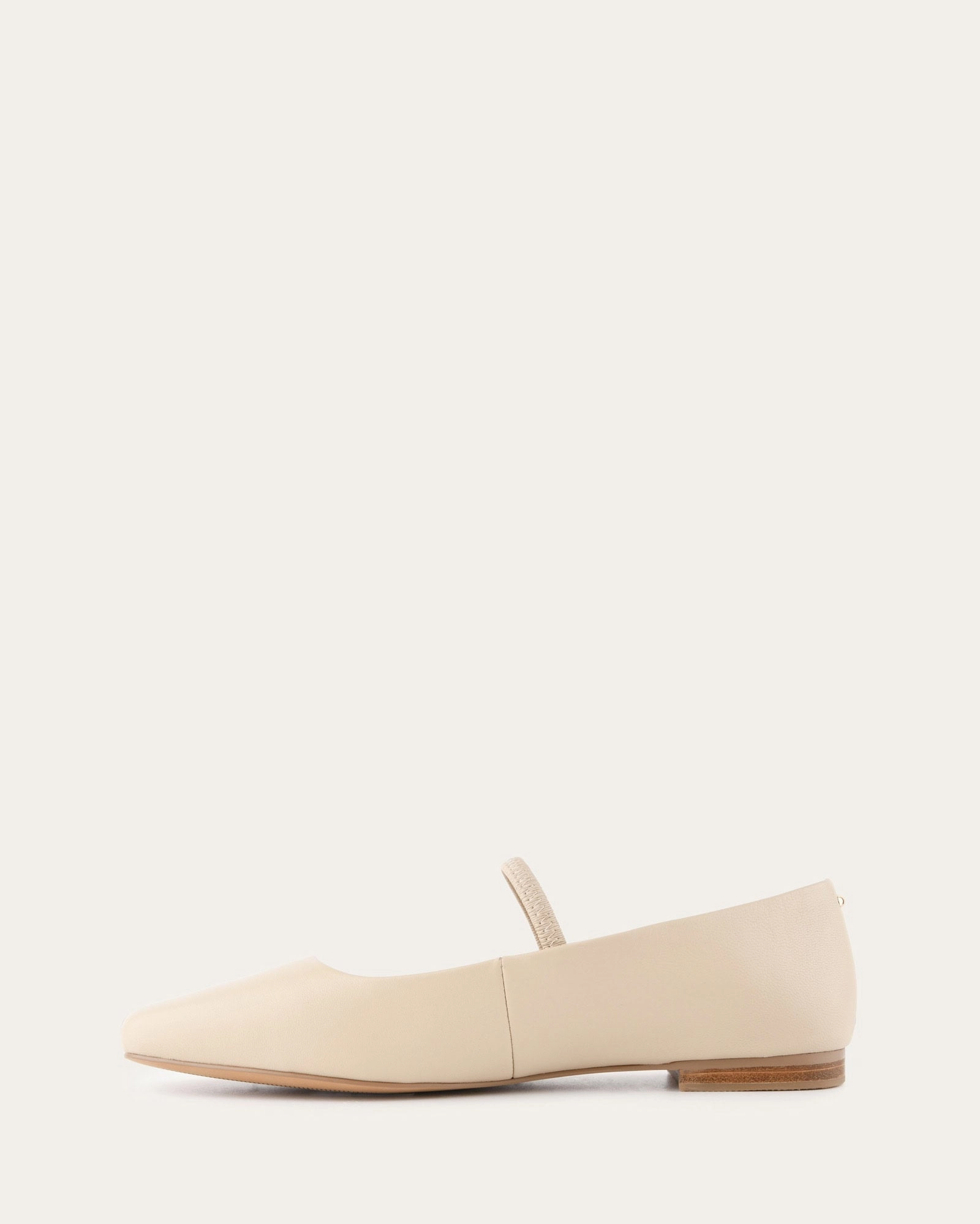 AVERY CASUAL FLATS SAND LEATHER