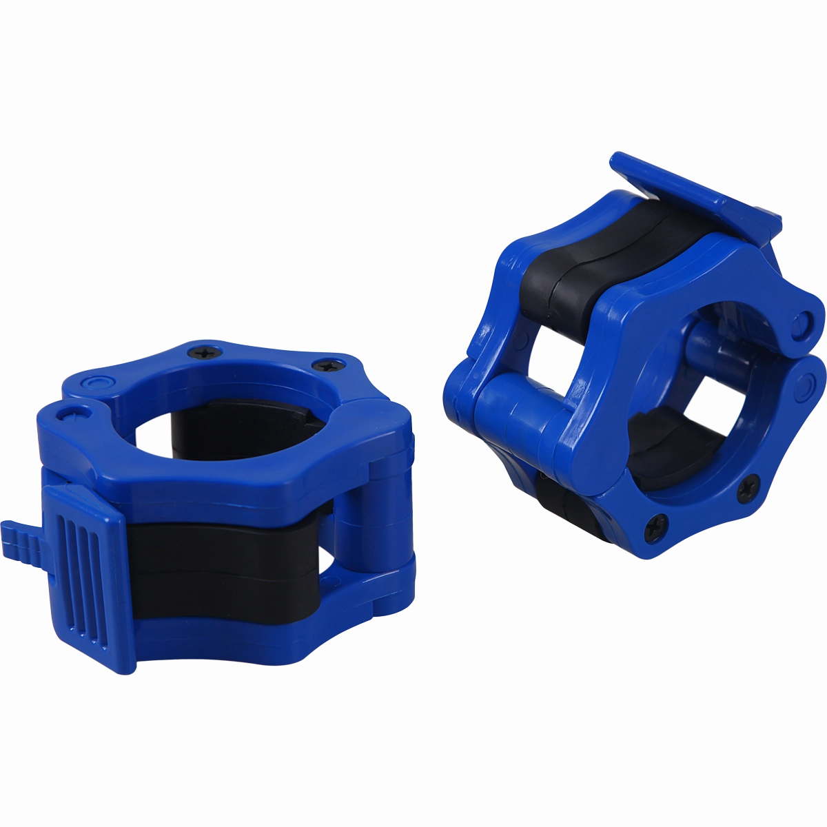 Barbell Collar. Blue - 2 (2 Pack)