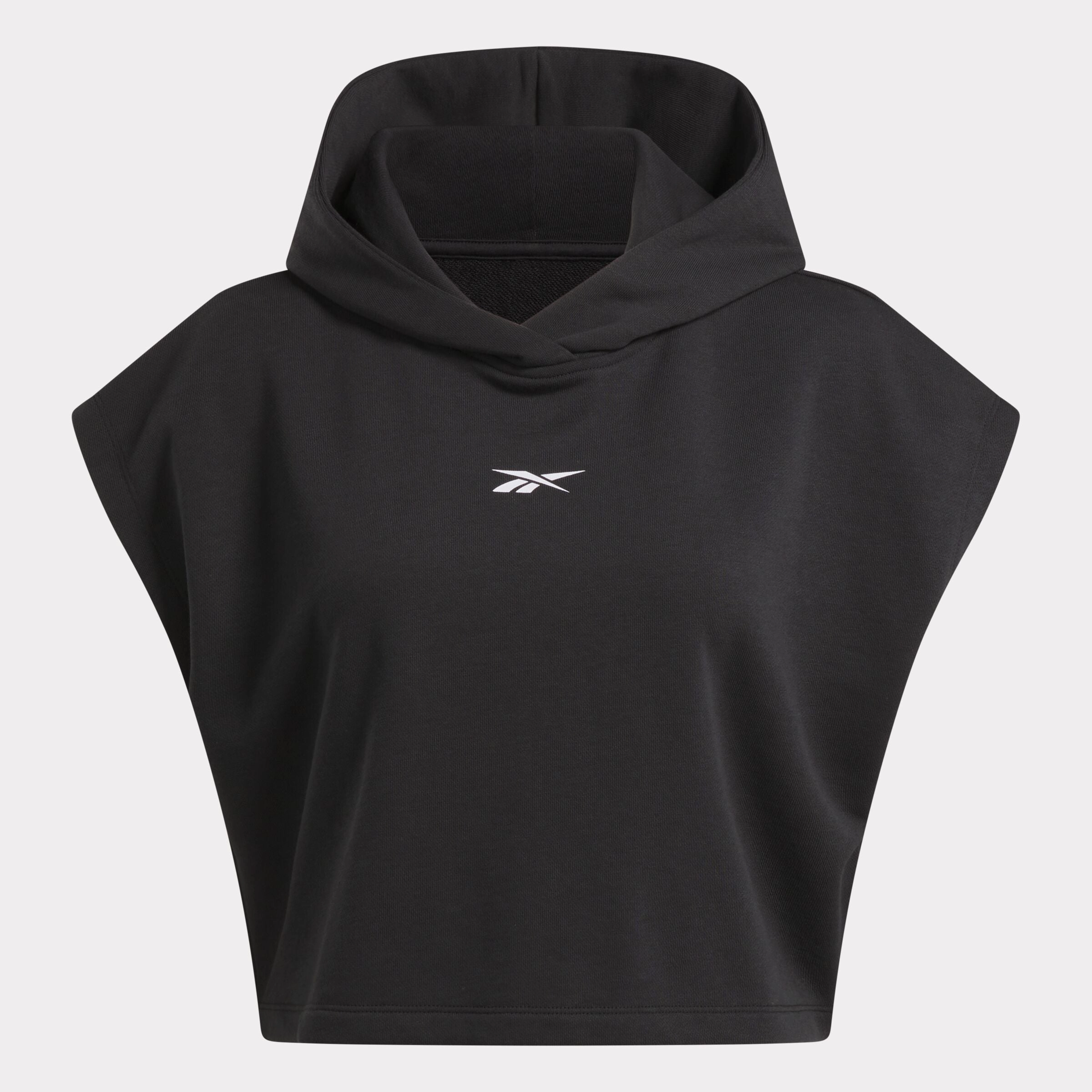 Basketball Off-Court Crop Hoodie Black