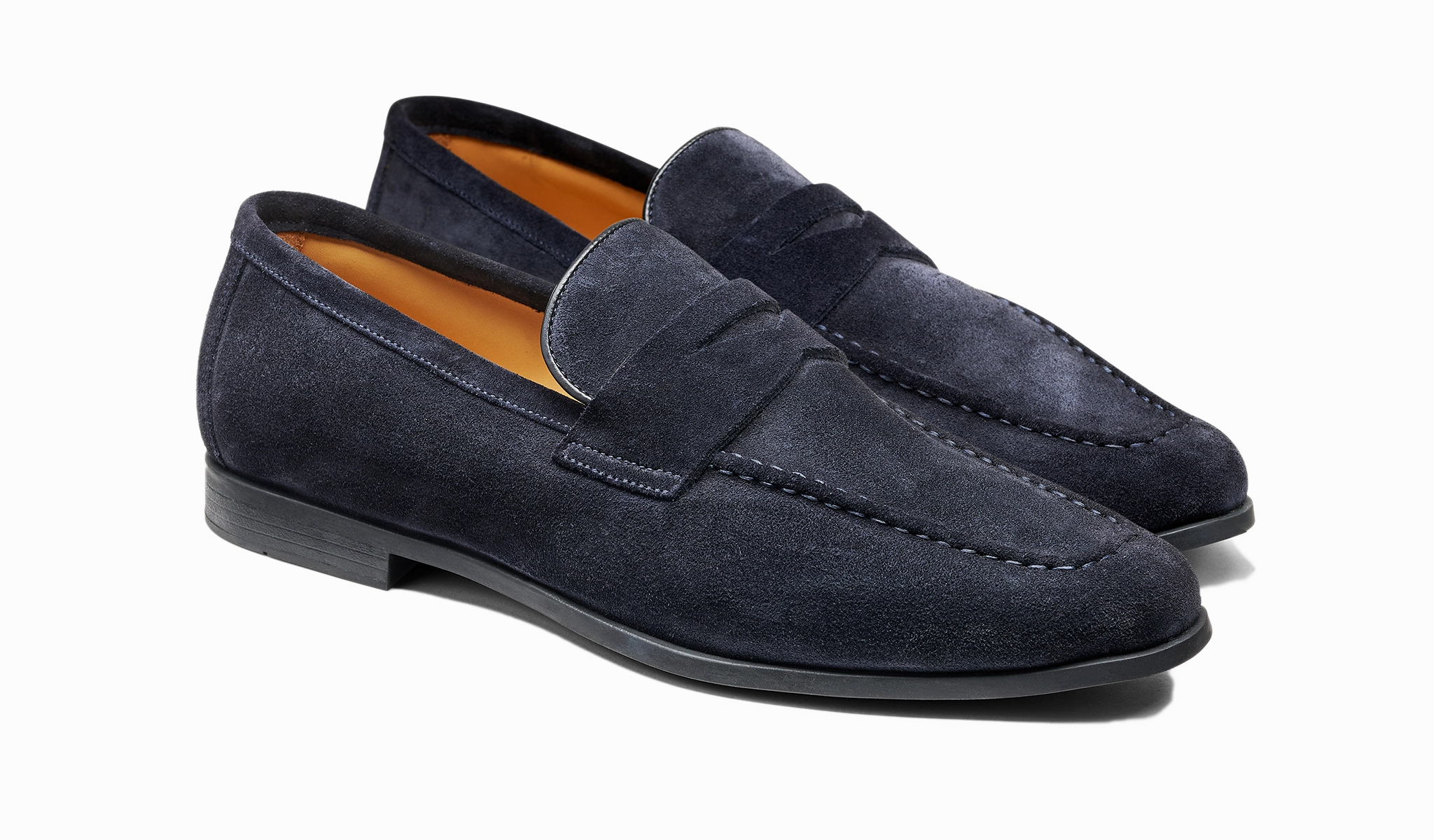 Capri - Navy Suede