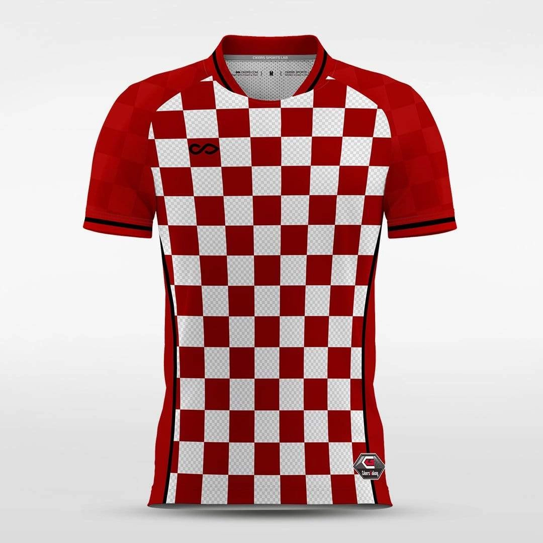 Cardinal - Customized Men's Sublimated Soccer Jersey