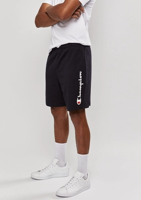 Champion Men’s Script Jersey Short Navy