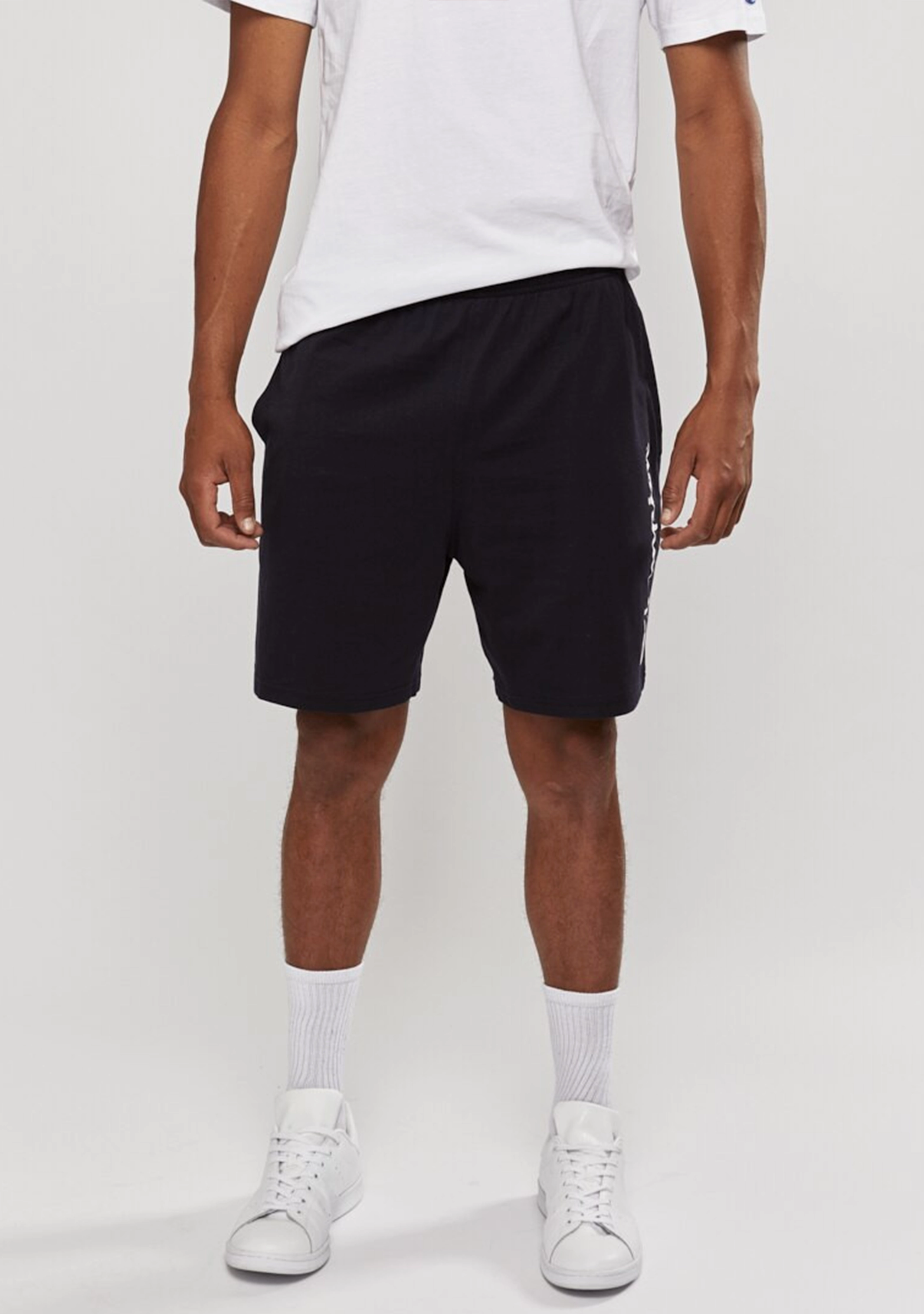 Champion Men’s Script Jersey Short Navy