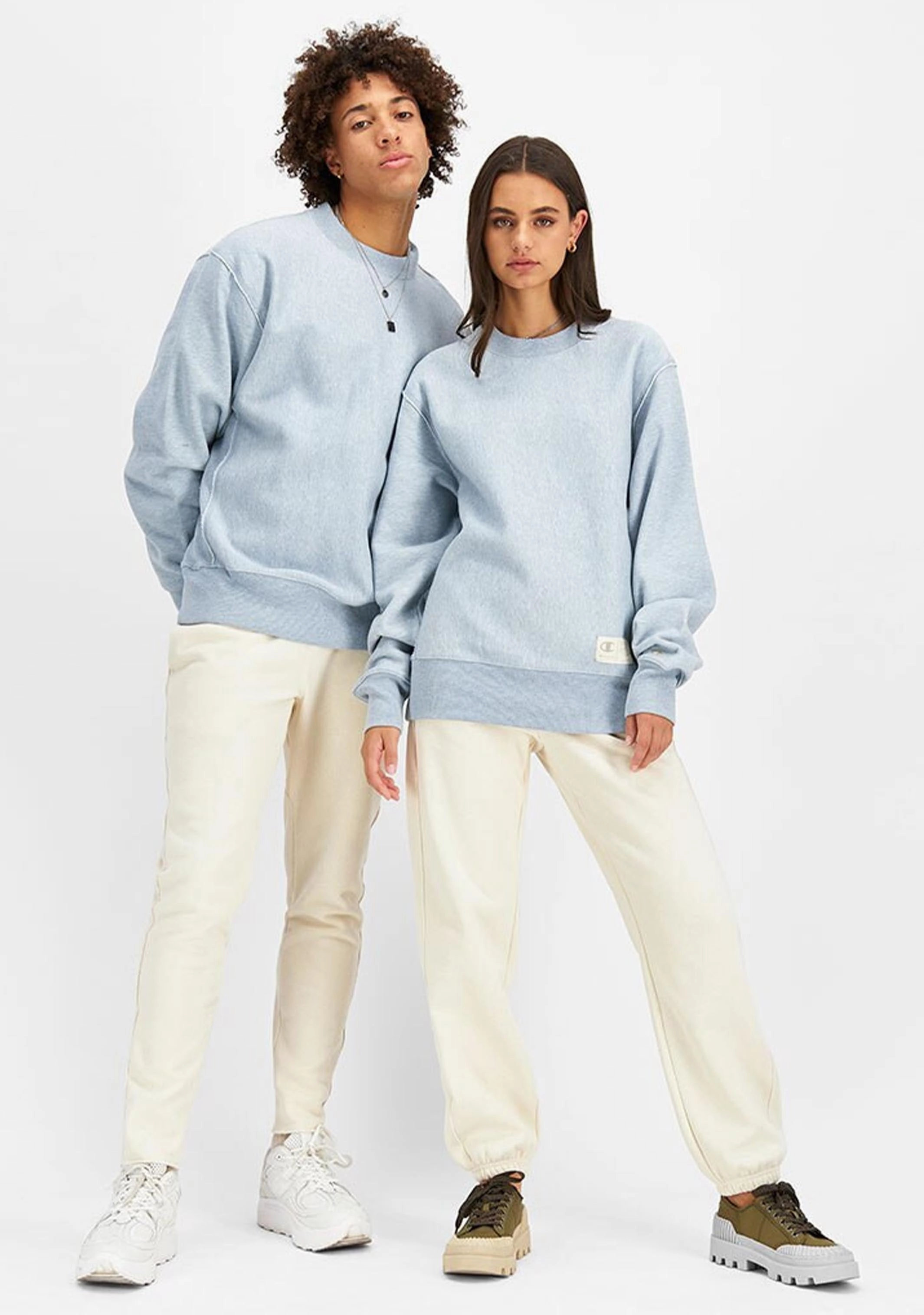 Champion Mens Lifestyle Natural State Crew