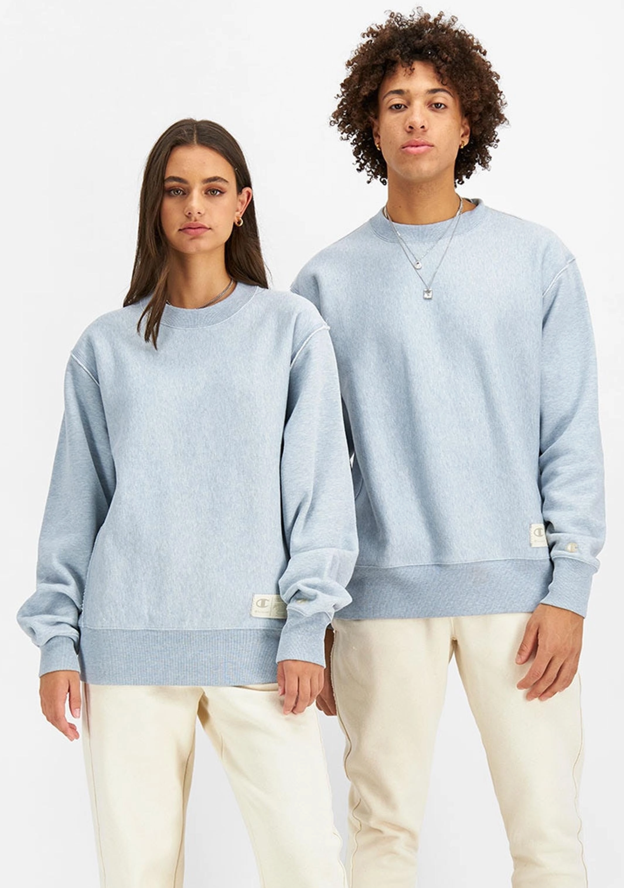 Champion Mens Lifestyle Natural State Crew