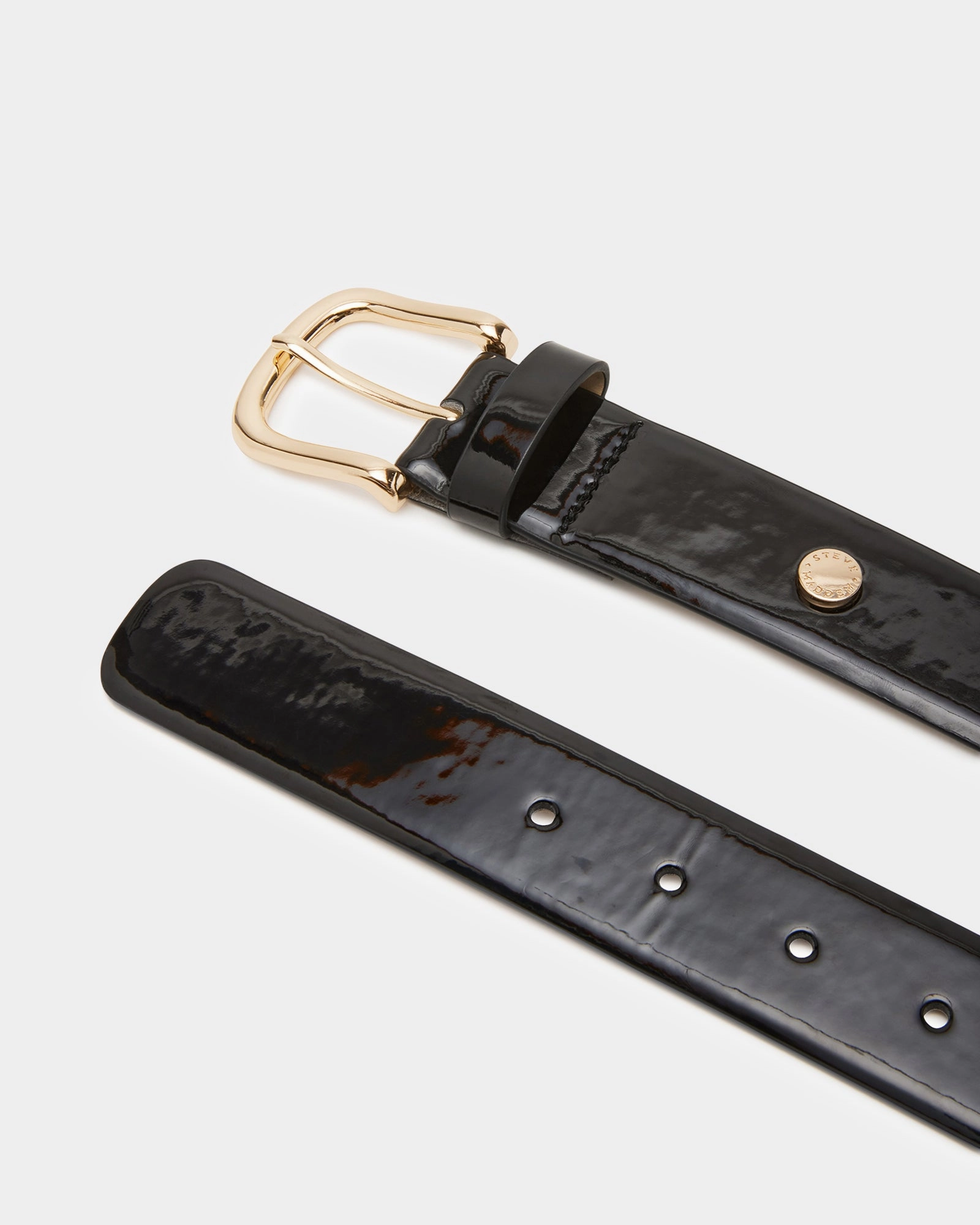 CLASSIC PATENT BELT BLACK