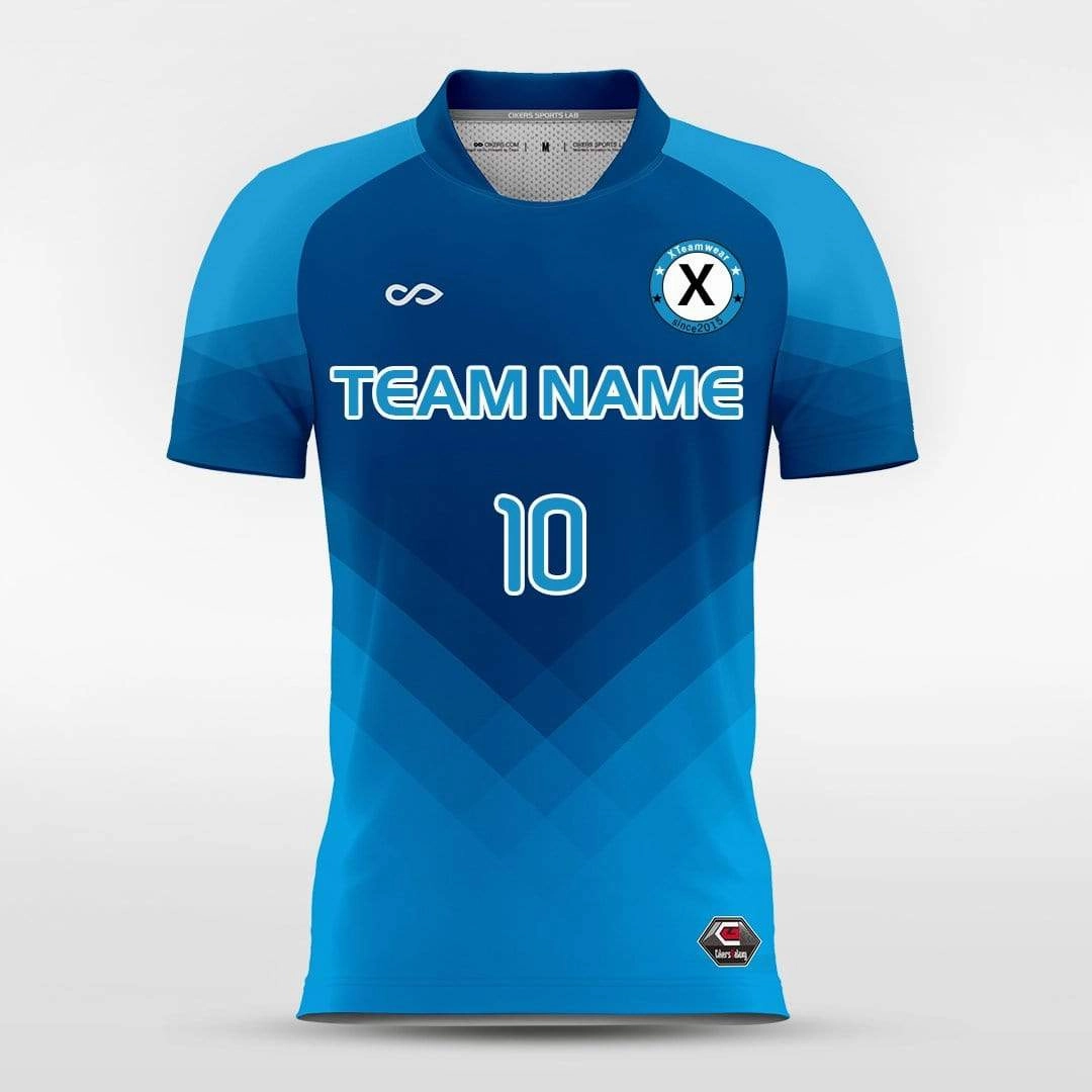 Continent - Customized Men's Sublimated Soccer Jersey