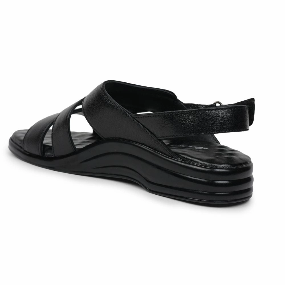 Coolers By Liberty 7123-163 Casual Black Slippers For Men