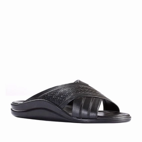 Coolers Casual Black Slippers For Men DON By Liberty