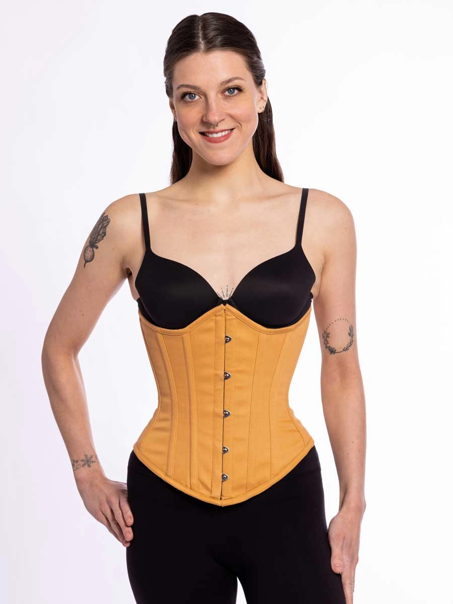 Cotton Romantic Curve Longline Underbust Corset : CS-345