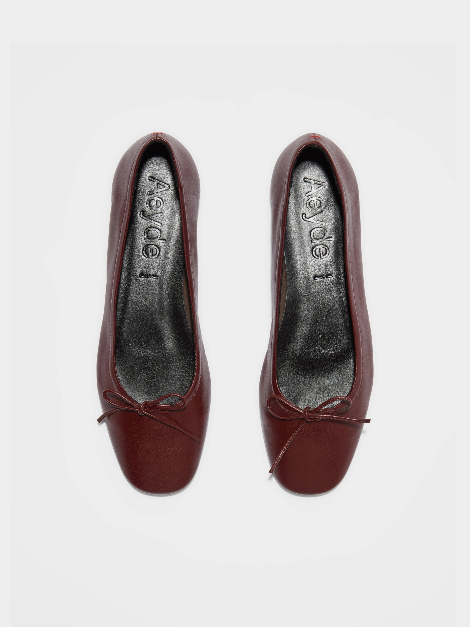 Delfina Leather Ballet Flats
