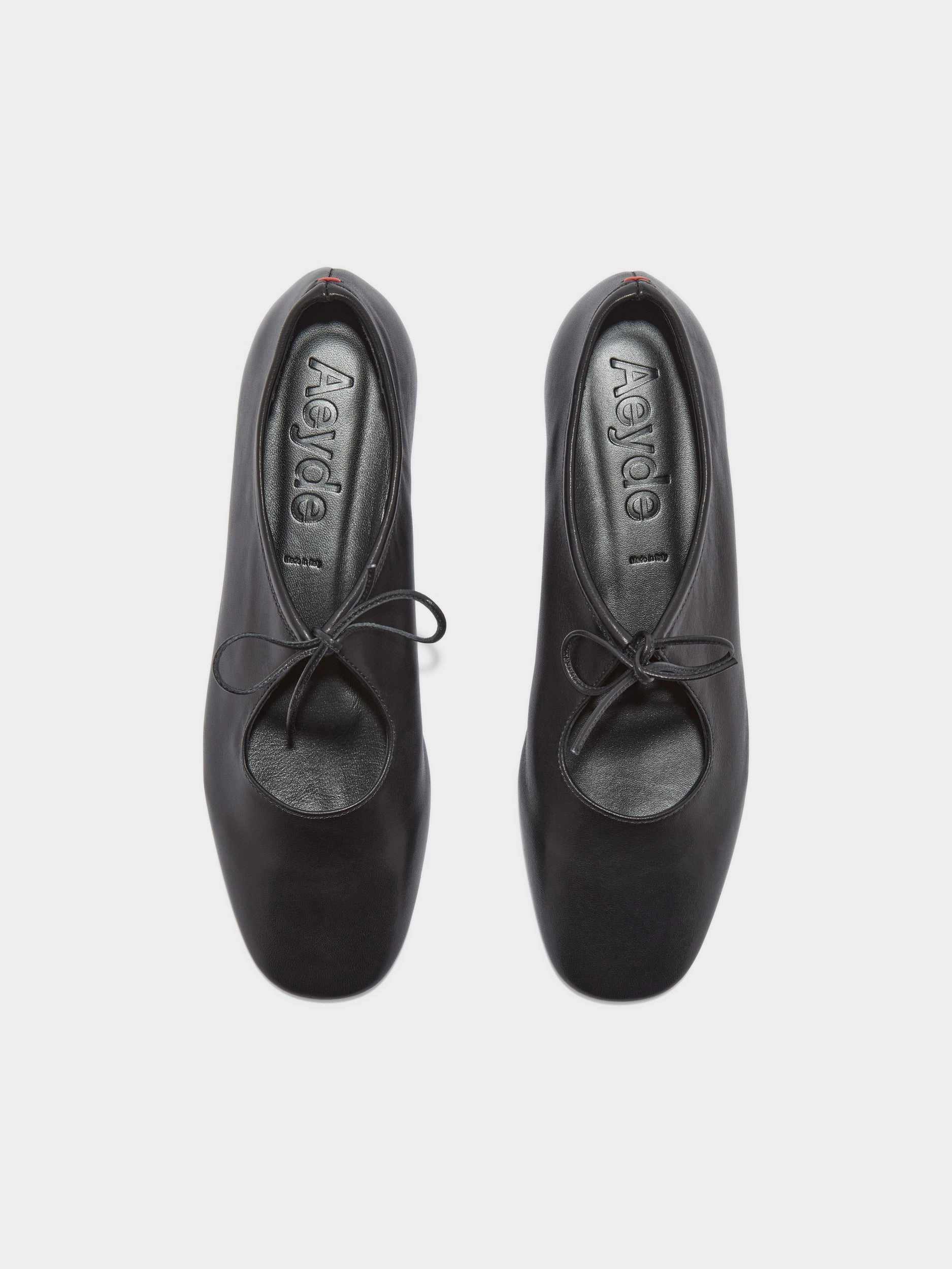 Della Leather Ballet Flats