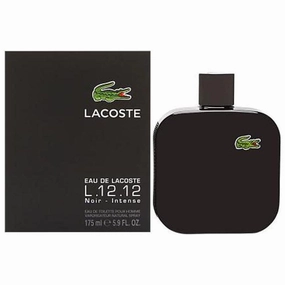Eau de Lacoste L.12.12 NOIR INTENSE cologne men EDT 5.9 oz New in Box