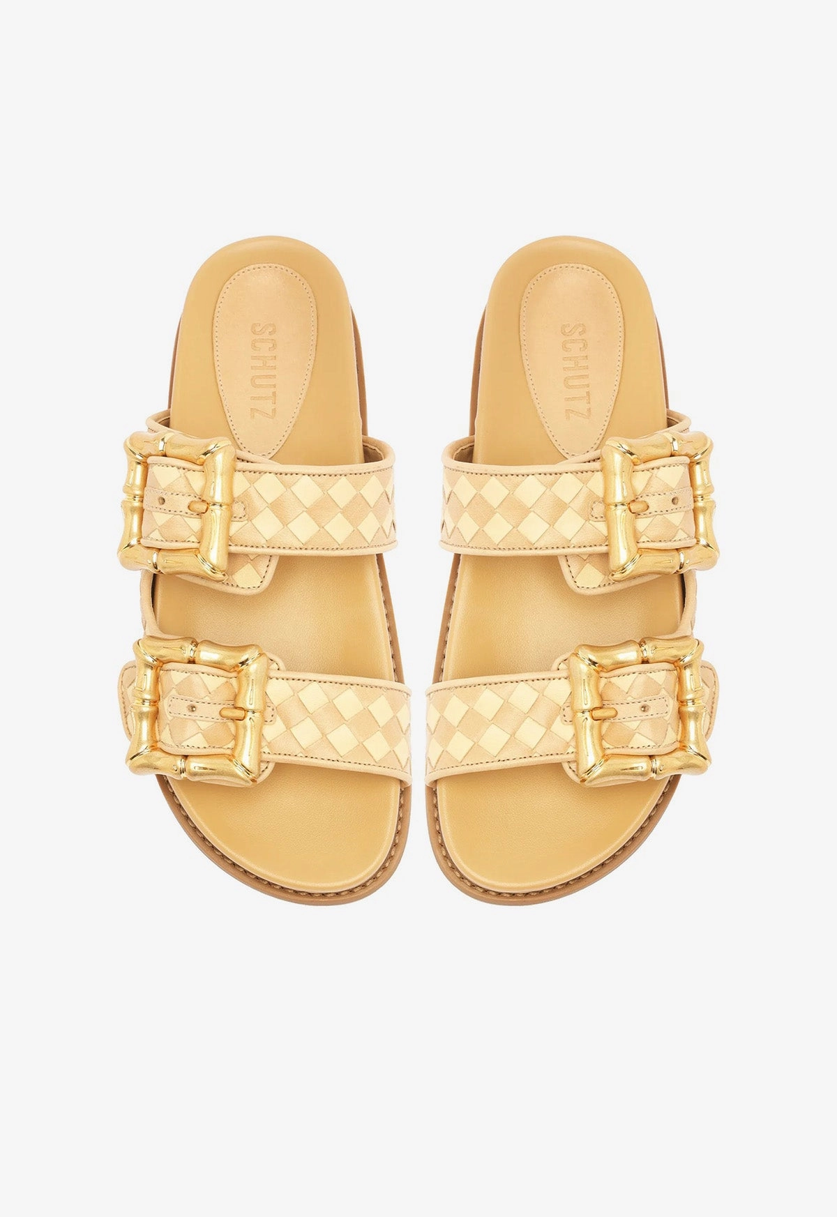 Enola Sporty Woven Leather Sandal