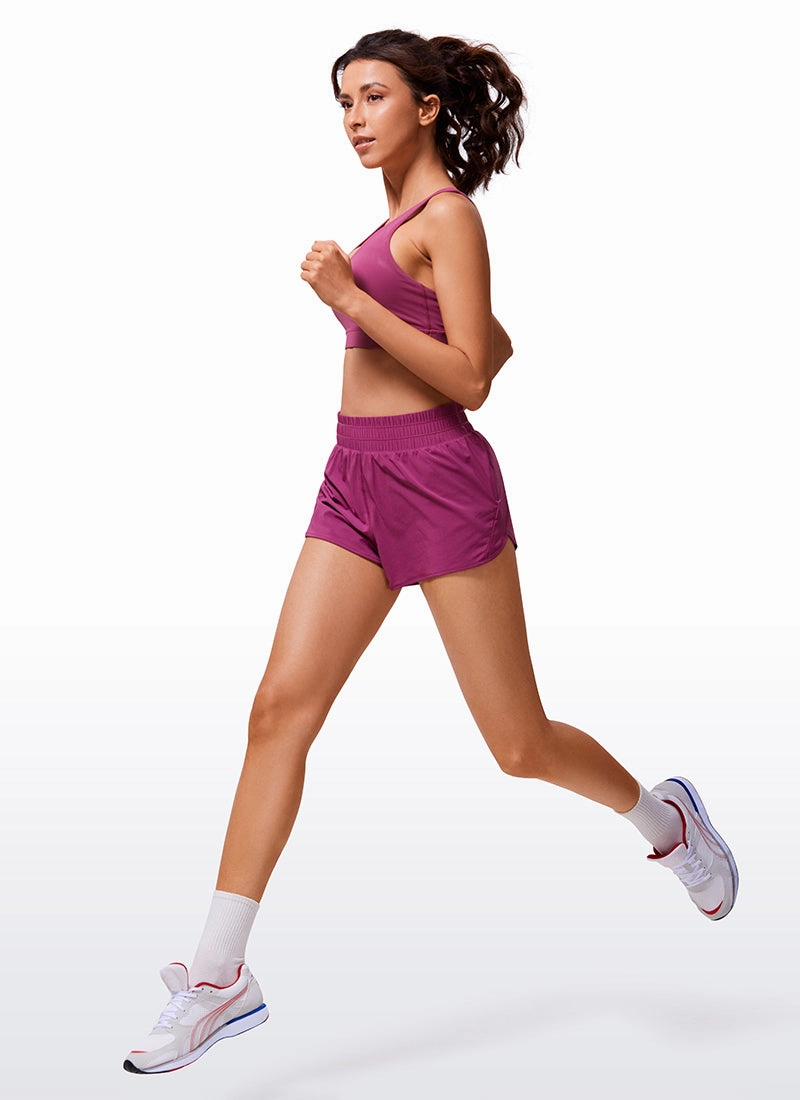 Feathery-Fit Soft High Rise Lined Shorts 2.5''