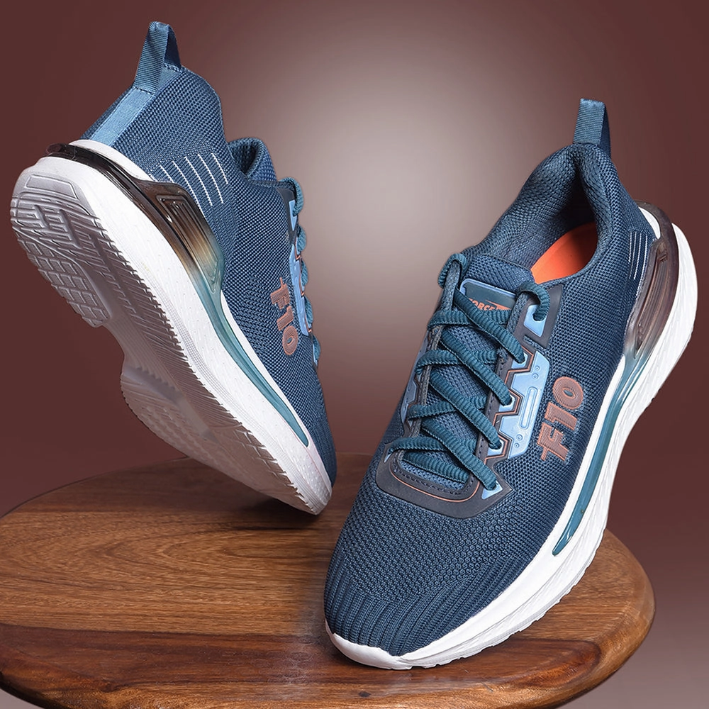 Force 10 By Liberty Men BLAKES-1E T.Blue Sports Lacing Shoes