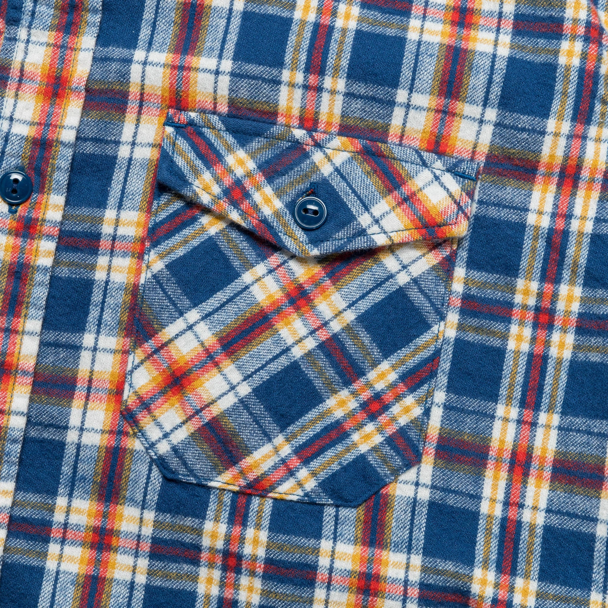 GUIDE-SHT Brushed Flannel - Blue