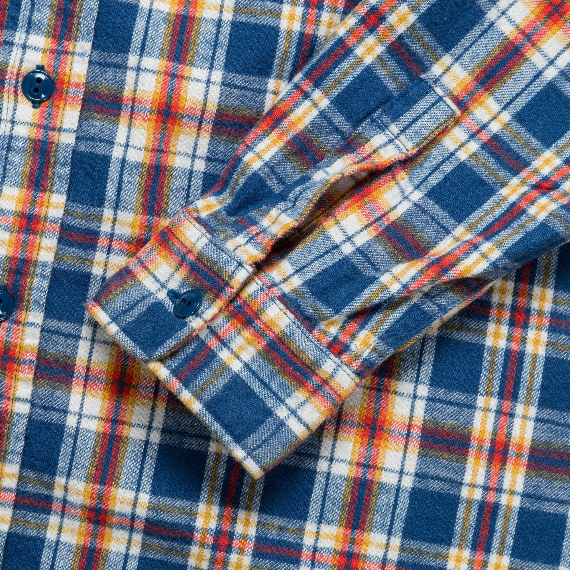 GUIDE-SHT Brushed Flannel - Blue