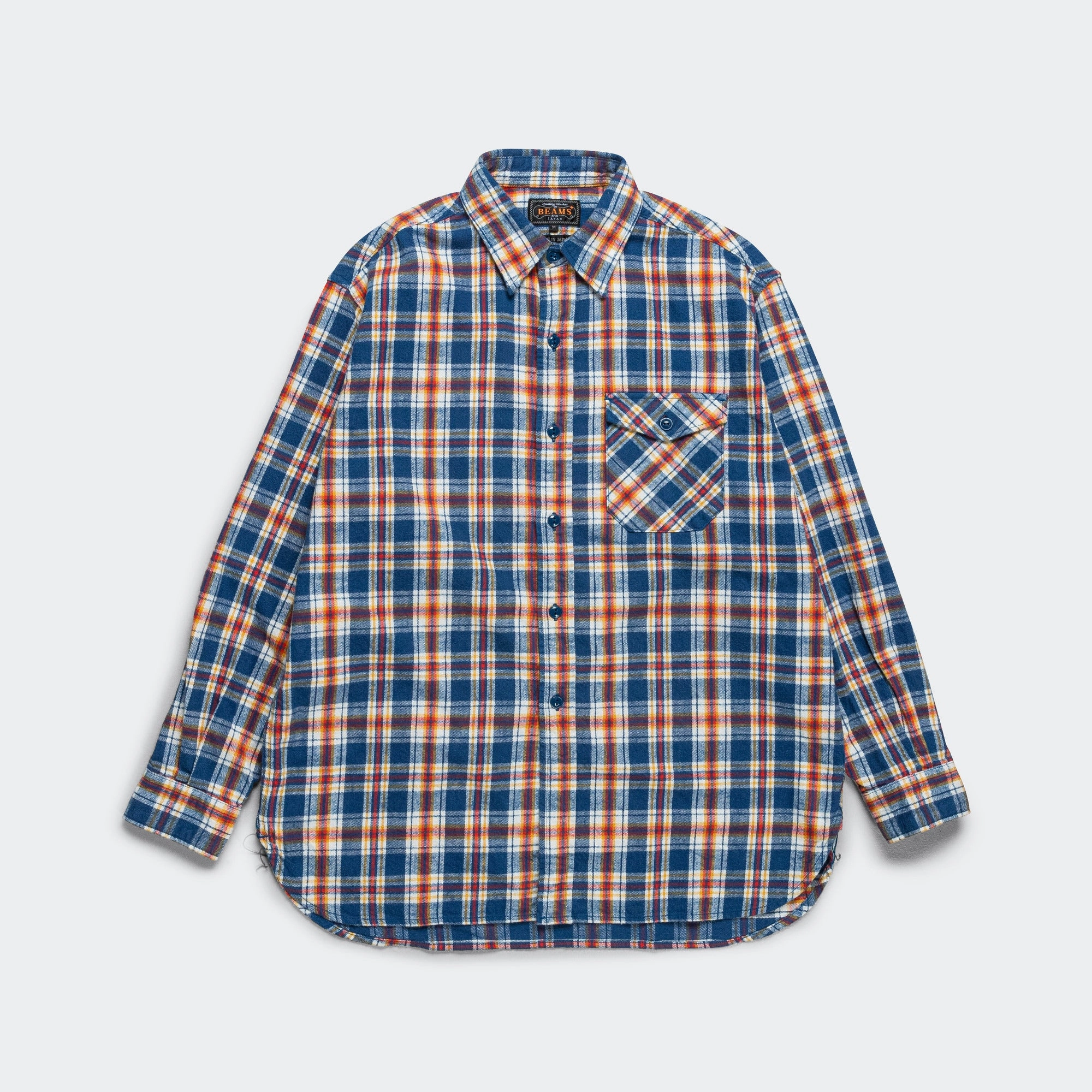 GUIDE-SHT Brushed Flannel - Blue