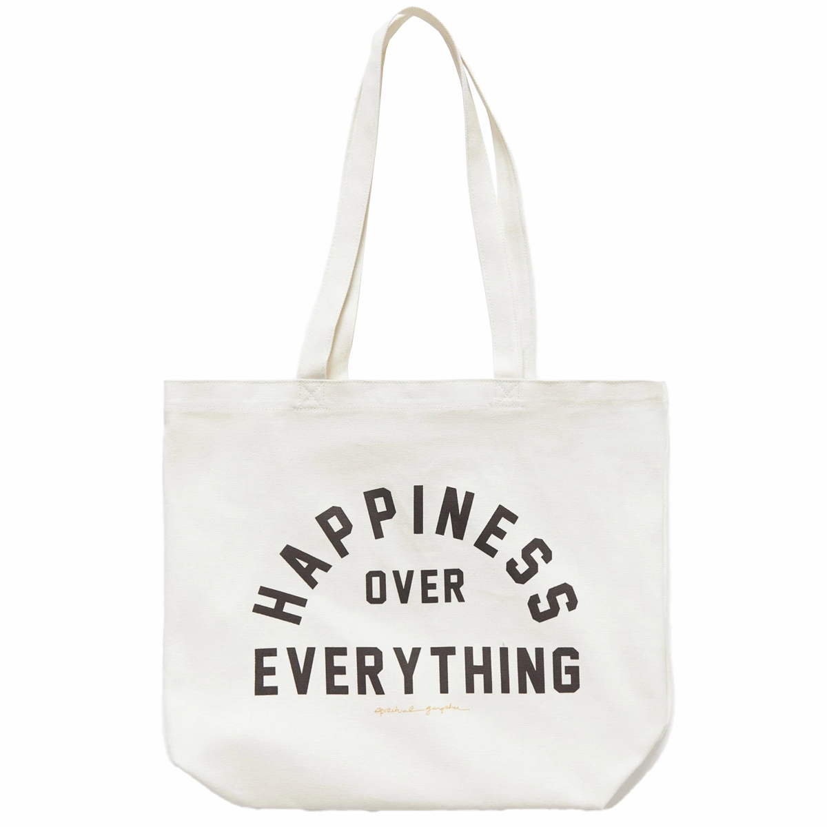 Happiness Canvas Tote