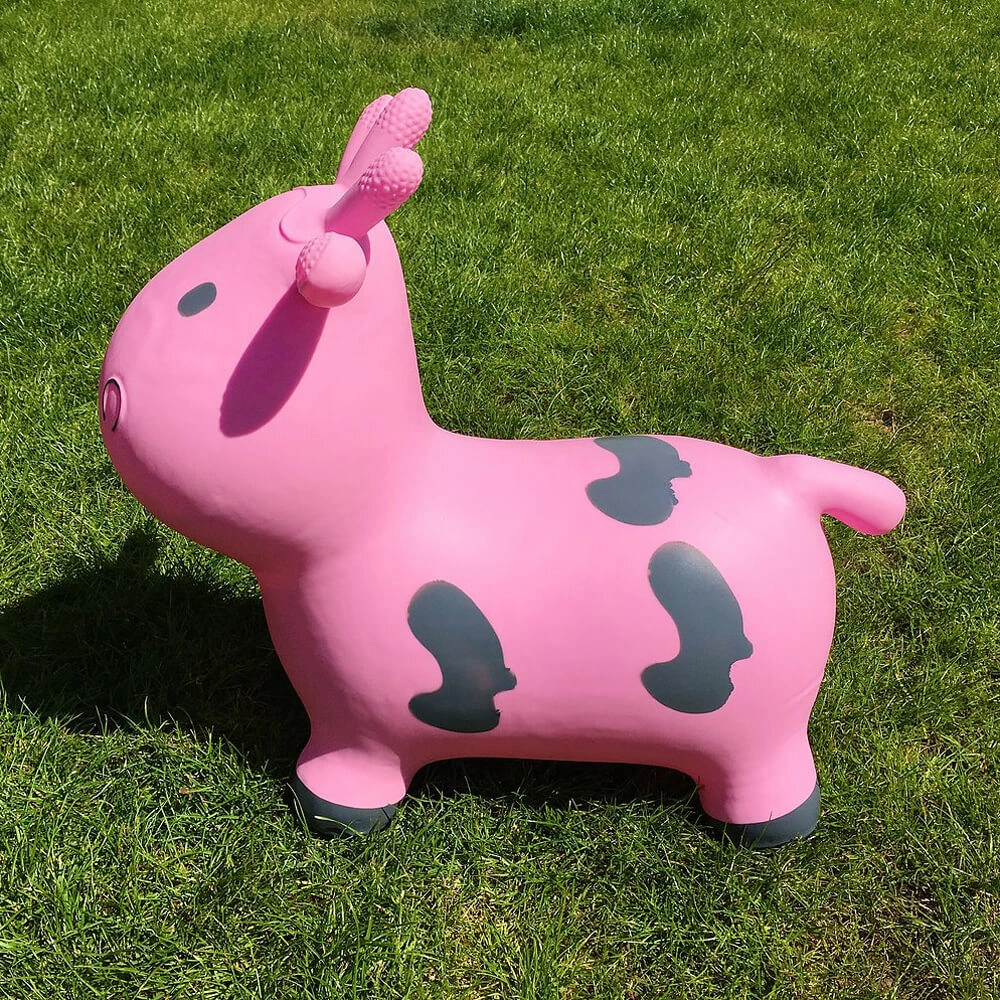 Happy Hopperz Pink Cow