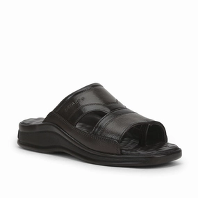 Healers Casual Slippers For Men (Brown) 2050-803D By Liberty